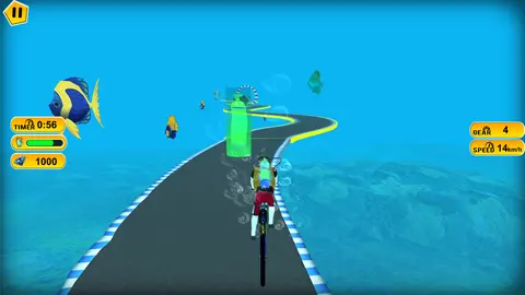 Underwater Cycling screenshot
