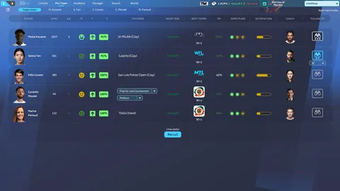 Tennis Manager 25 screenshot