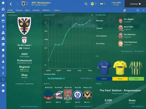Football Manager 2018 screenshot