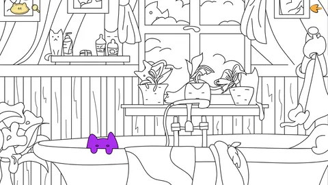 House Filled With Cats screenshot