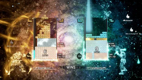 Tetris Effect: Connected screenshot