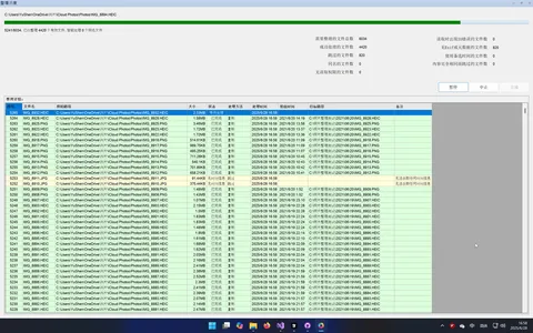 Organizer screenshot