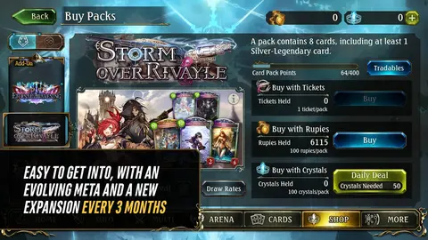Shadowverse CCG screenshot