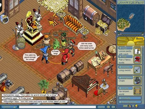 Puzzle Pirates screenshot