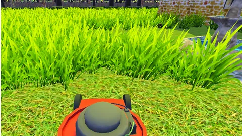 A Game About Mowing Your Lawn screenshot
