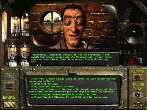 Fallout: A Post Nuclear Role Playing Game screenshot