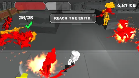 Stickman Killing Zombie screenshot