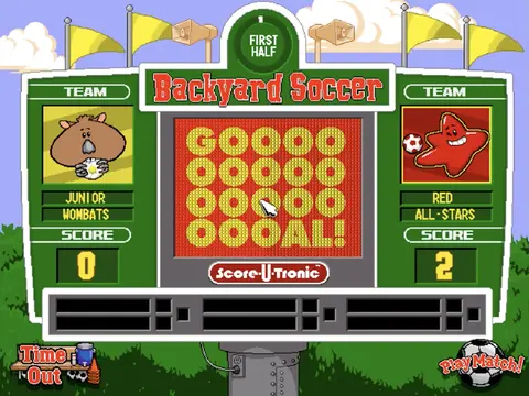 Backyard Soccer '98 screenshot