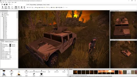 CopperCube 6 Game Engine screenshot