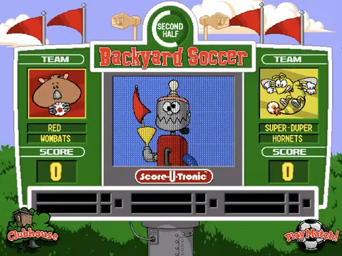 Backyard Soccer '98 screenshot