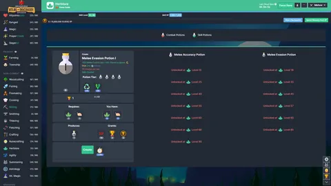 Melvor Idle screenshot