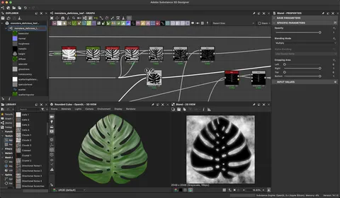Substance 3D Designer 2025 screenshot