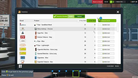 Tobacco Shop Simulator screenshot