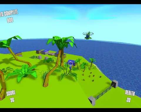 Nuclear Lizard Island Rampage screenshot