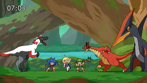 Kokoro Clover SUN - Prehistoric Invaders! screenshot