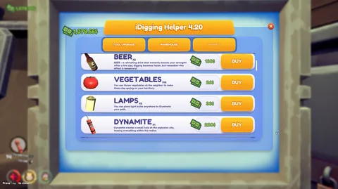iDigging screenshot