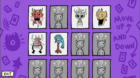 Strange Monsters Memory screenshot