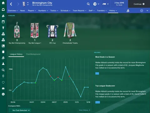Football Manager 2018 screenshot