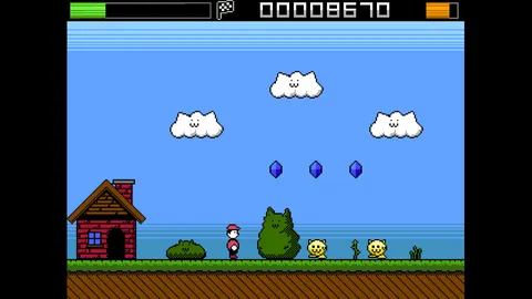 Retro Endurance 8bit screenshot