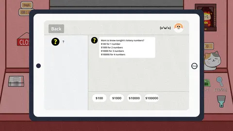 Cat Lottery Shop screenshot