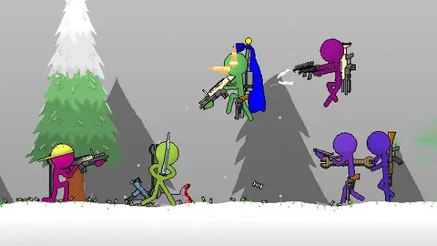 Boring Man - Online Tactical Stickman Combat screenshot
