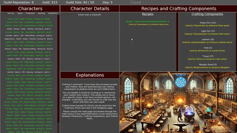 Heroes' Call - A Casual MMO Guild Sim screenshot