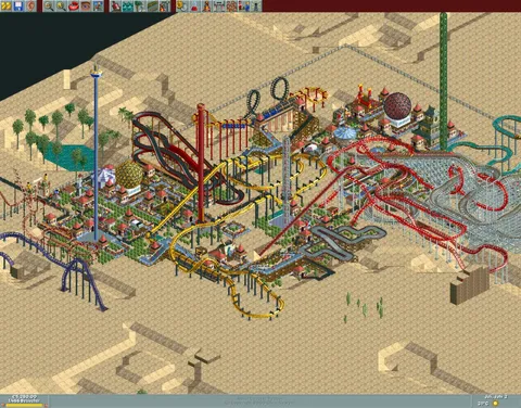 RollerCoaster Tycoon®: Deluxe screenshot