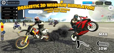 Wheelie King 8 - Motorbike simulator 3D screenshot