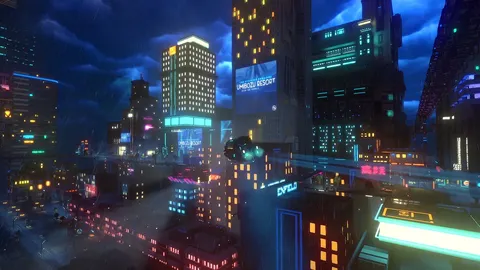 Cloudpunk screenshot