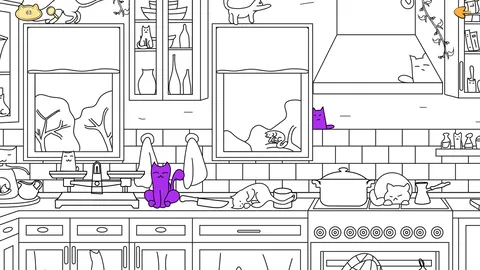 House Filled With Cats screenshot