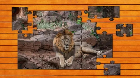 Big Cat Jigsaw Quest screenshot
