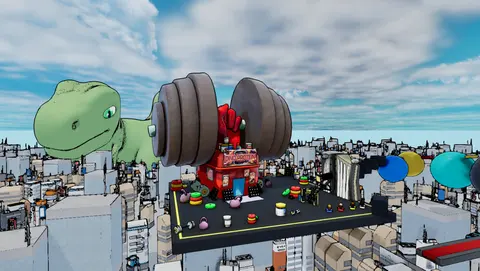 Flat Fat Fartfest screenshot