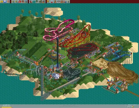 RollerCoaster Tycoon®: Deluxe screenshot
