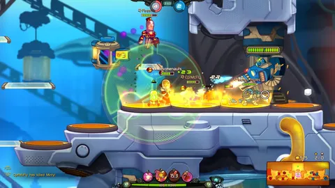 Awesomenauts screenshot