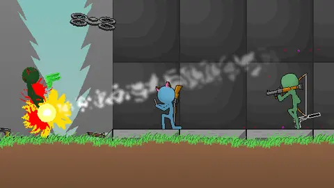 Boring Man - Online Tactical Stickman Combat screenshot