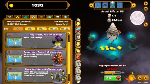 Clicker Heroes screenshot