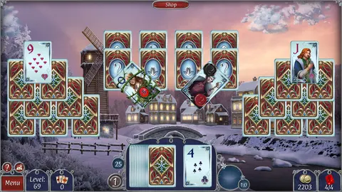 Jewel Match Solitaire Winterscapes 3 - Collector's Edition screenshot