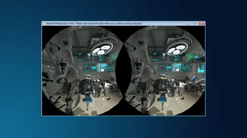 SteamVR Performance Test screenshot