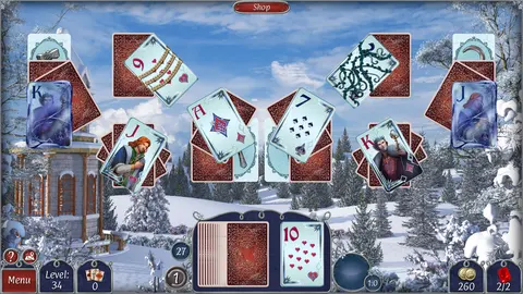 Jewel Match Solitaire Winterscapes 3 - Collector's Edition screenshot