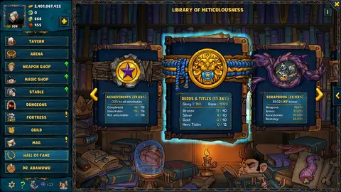 Shakes and Fidget screenshot