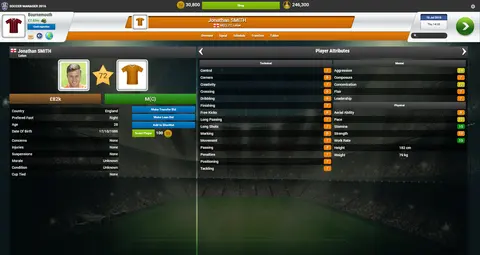 Soccer Manager 2016 screenshot