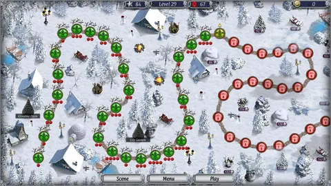Jewel Match Solitaire Winterscapes 3 - Collector's Edition screenshot