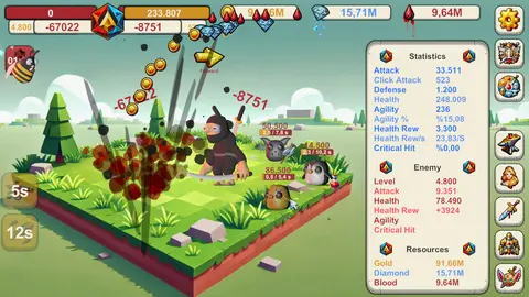 Infinite Idle: Online Clicker RPG screenshot