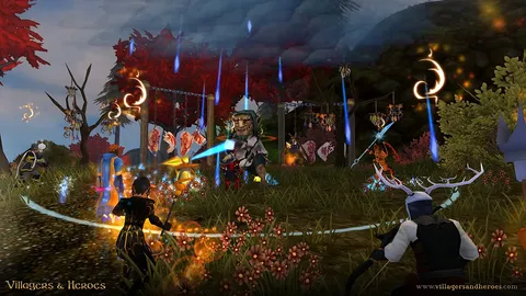 Villagers and Heroes screenshot