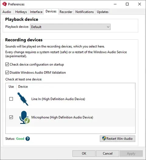 Soundpad screenshot