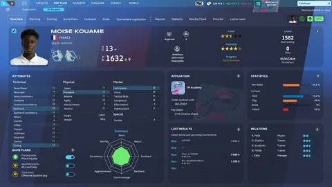 Tennis Manager 25 screenshot