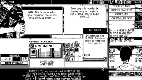 WORLD OF HORROR screenshot