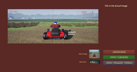 Lawnmower Game Jigsaw screenshot