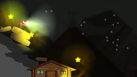 Santa Slides to Town screenshot