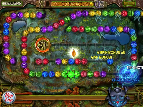 Zuma's Revenge! screenshot